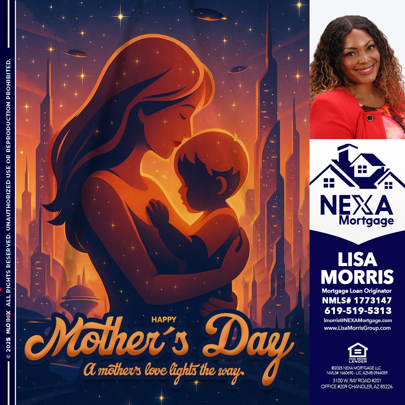 HAPPY MOTHERS DAY - Lisa Morris -Mortgage Loan Officer