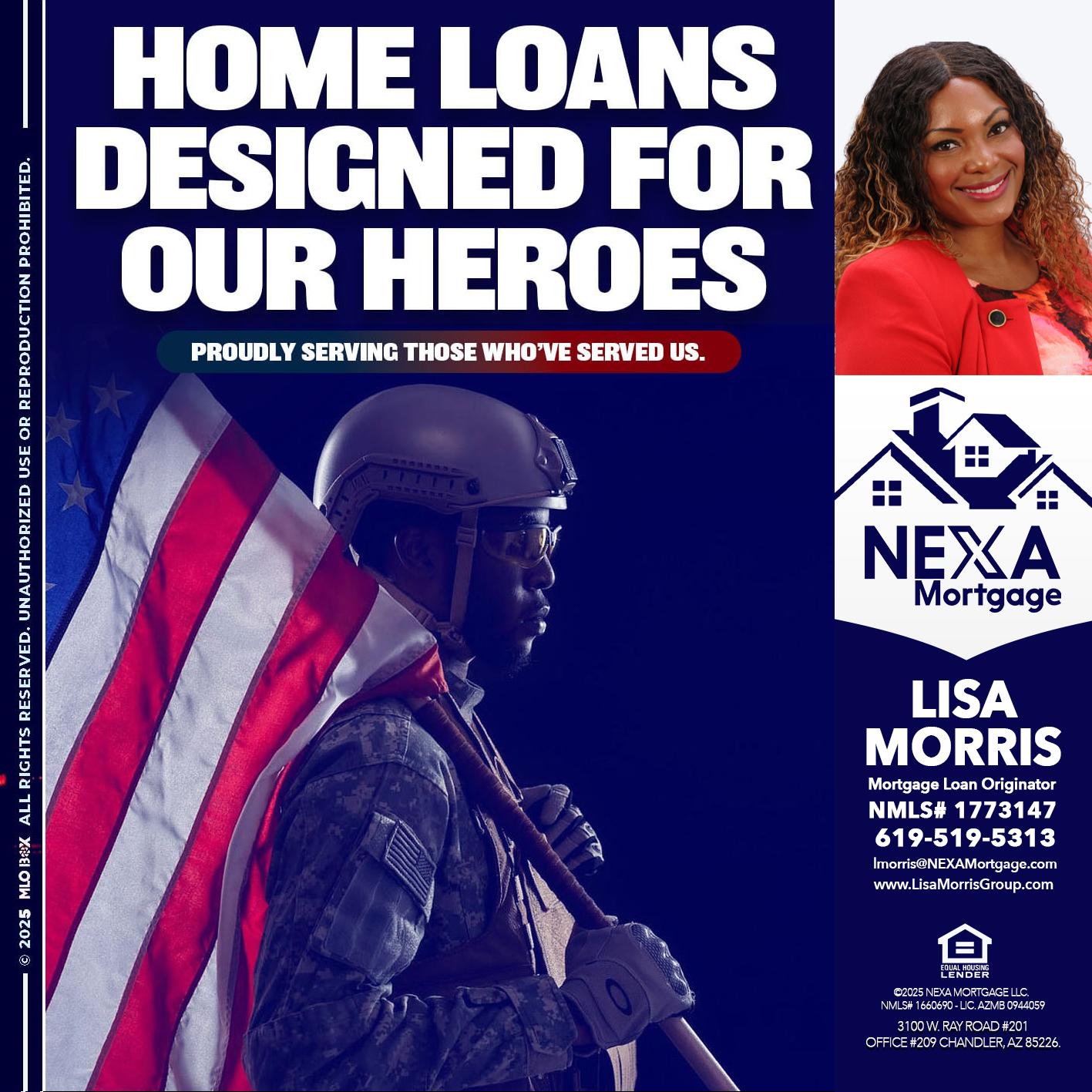 home loans - Lisa Morris -Mortgage Loan Officer