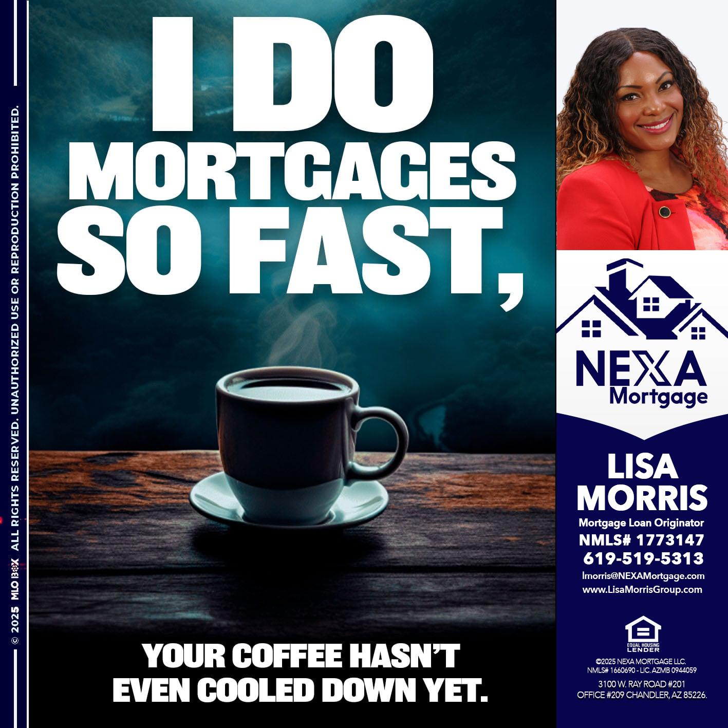 i do mortgages - Lisa Morris -Mortgage Loan Officer
