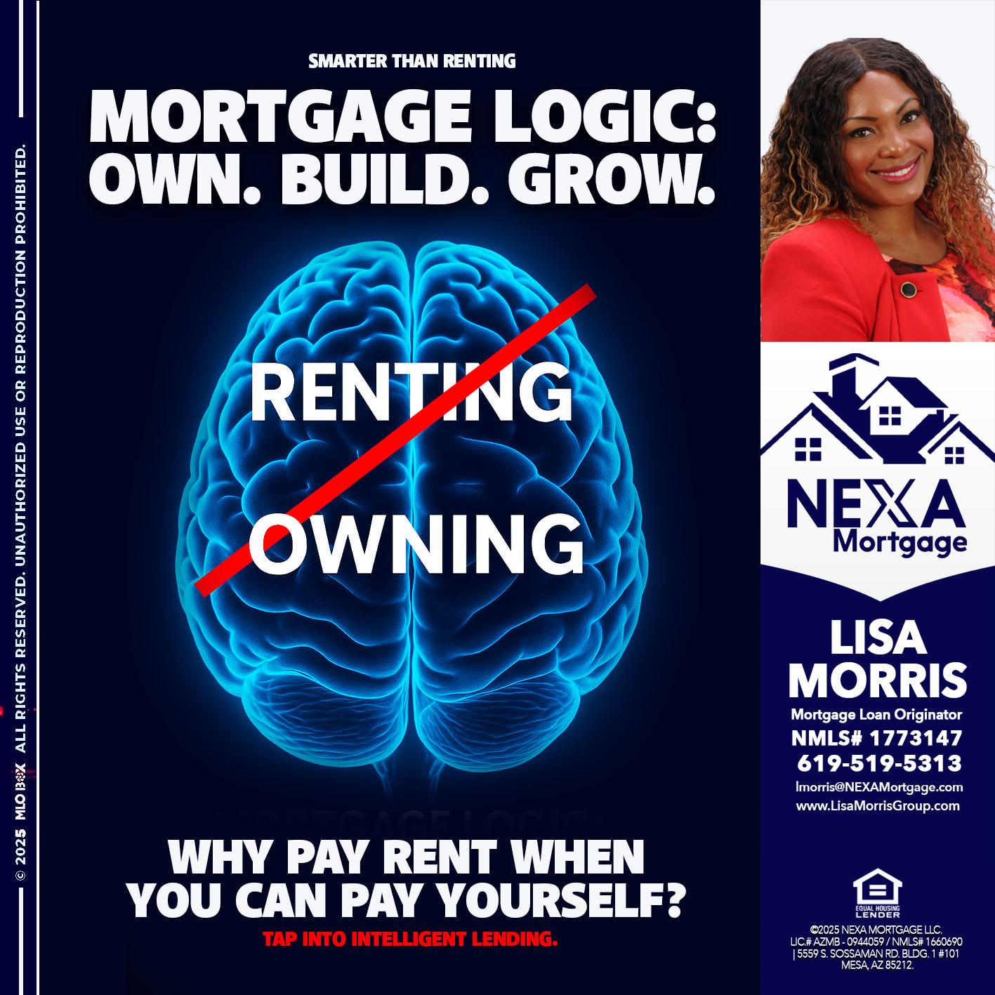 mortgage logic - Lisa Morris -Mortgage Loan Officer