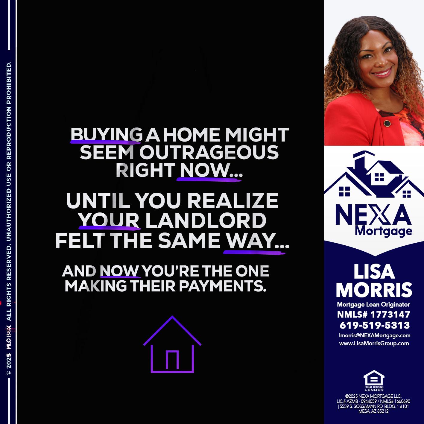 BUYING A HOME - Lisa Morris -Mortgage Loan Officer