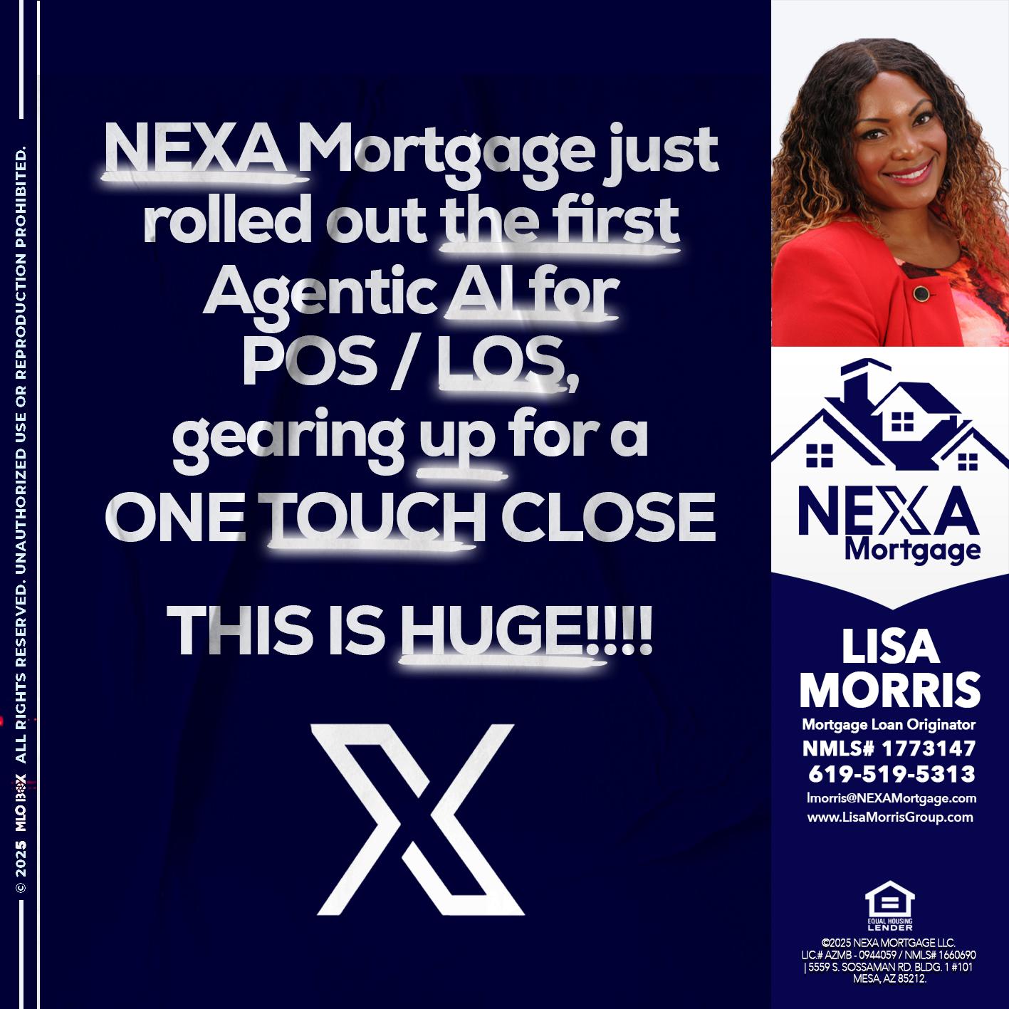NEXA MORTGAGE - Lisa Morris -Mortgage Loan Officer