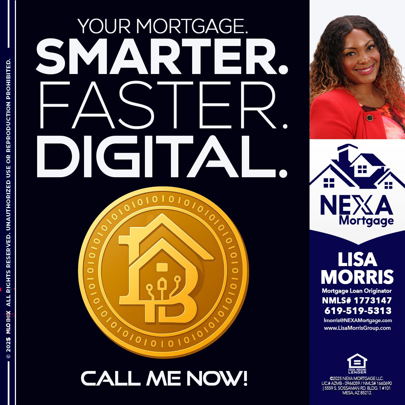 YOUR MORTGAGE - Lisa Morris -Mortgage Loan Officer