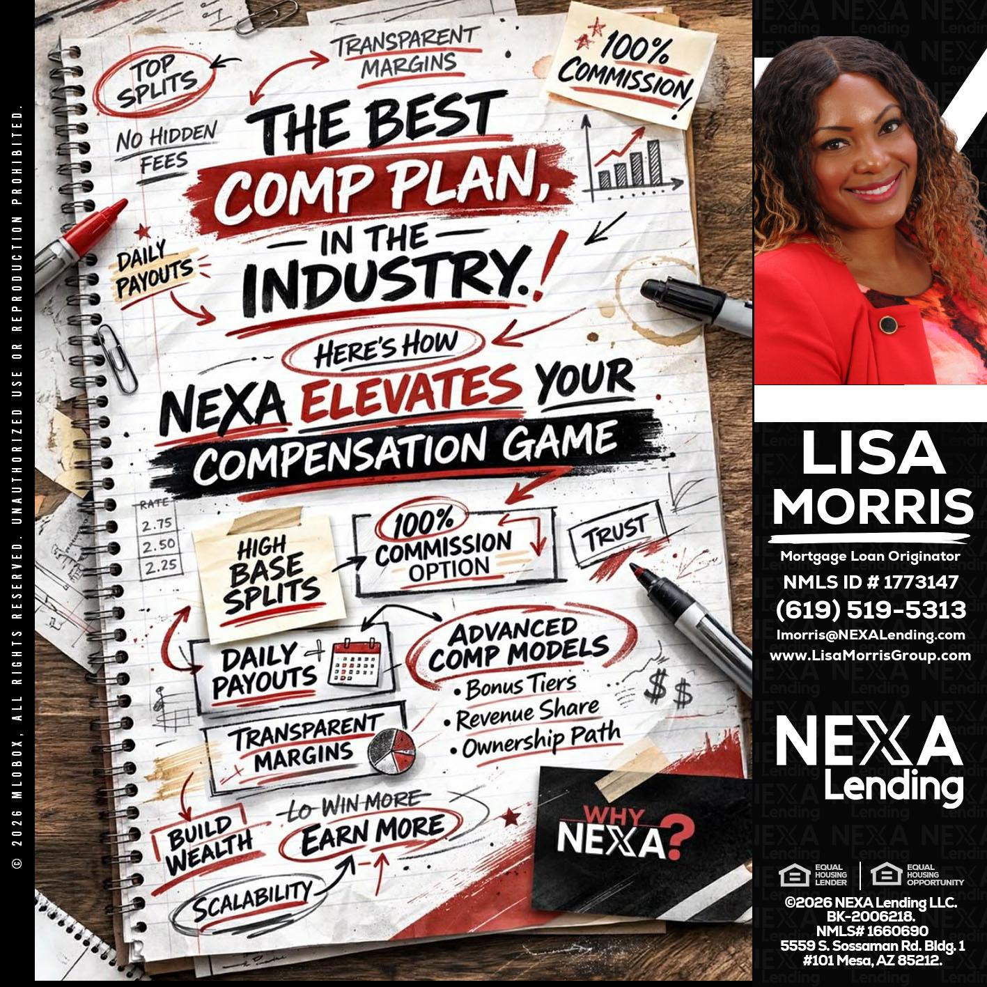 THE BEST COMP - Lisa Morris -Mortgage Loan Officer