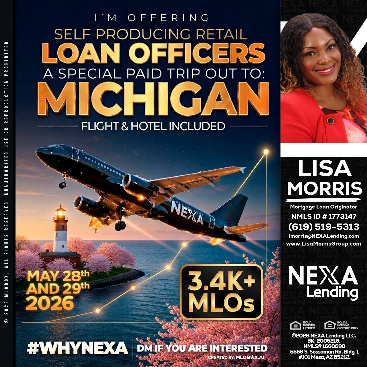 MICHIGAN TRIP - Lisa Morris -Mortgage Loan Officer