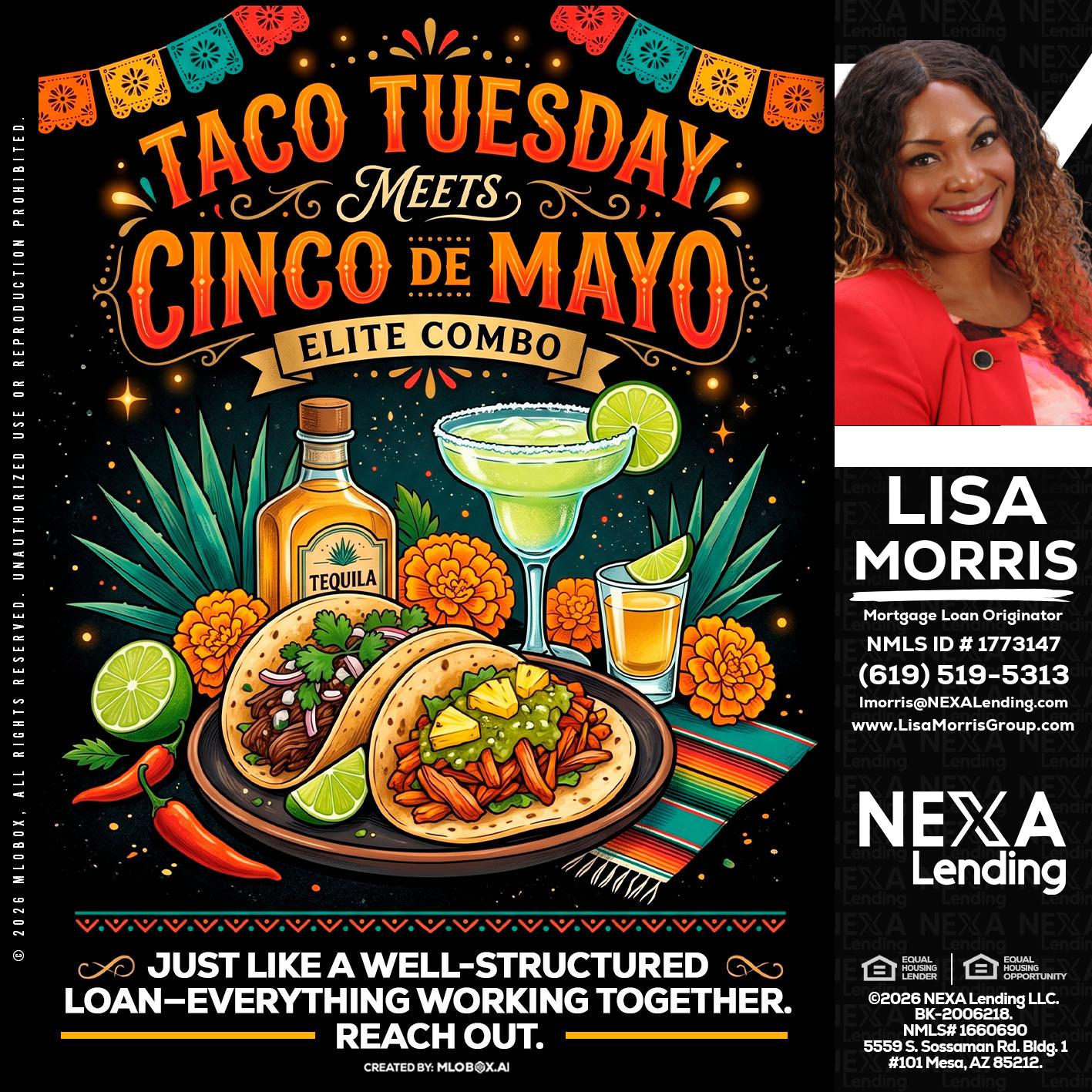TACO TUESDAY - Lisa Morris -Mortgage Loan Officer