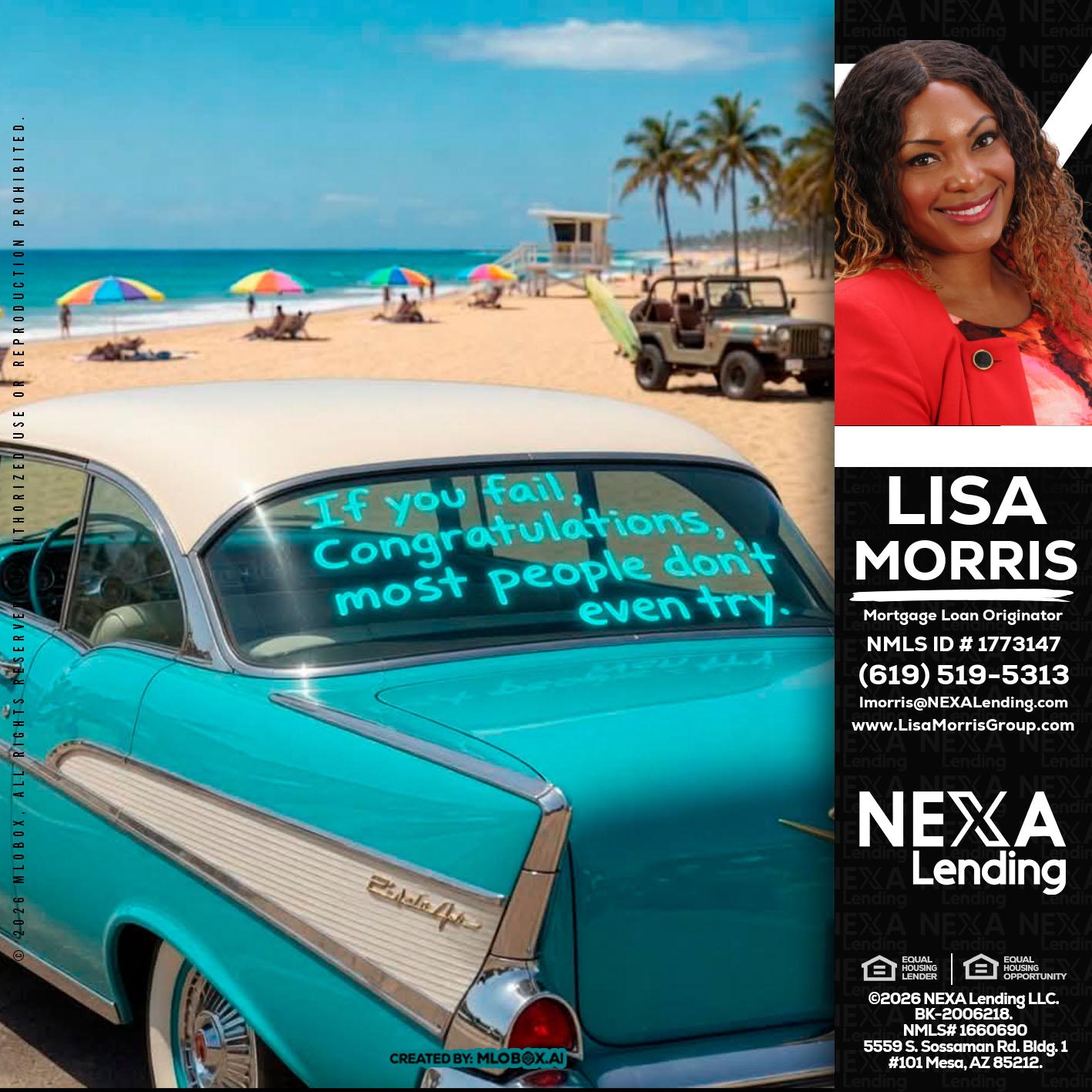 if you - Lisa Morris -Mortgage Loan Officer