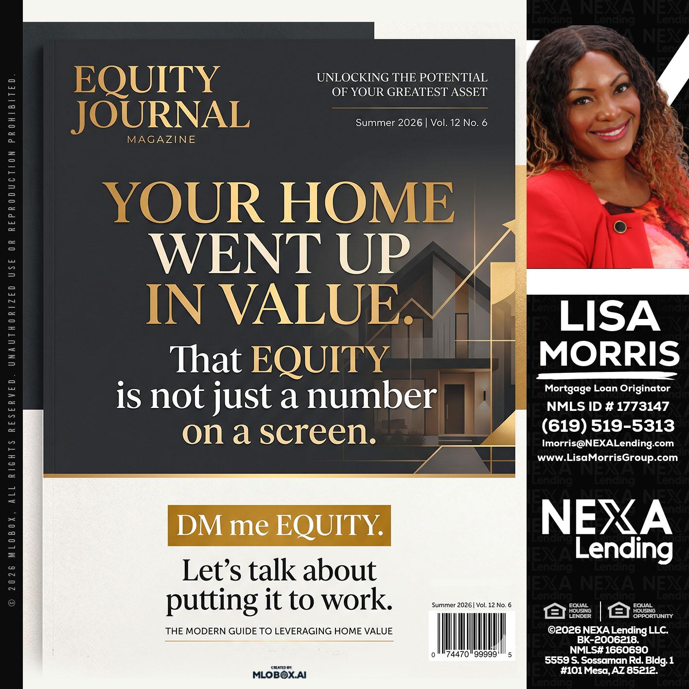 YOUR HOME - Lisa Morris -Mortgage Loan Officer