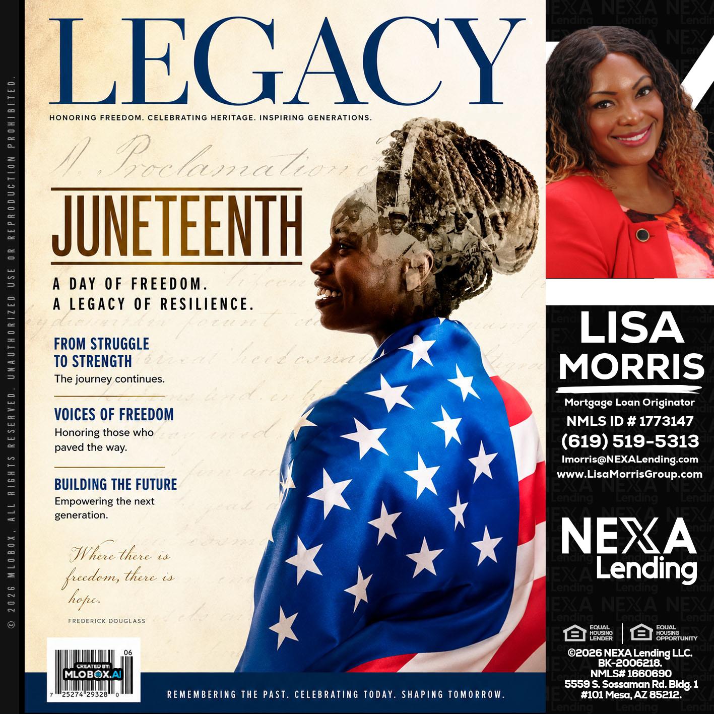 LEGACY - Lisa Morris -Mortgage Loan Officer