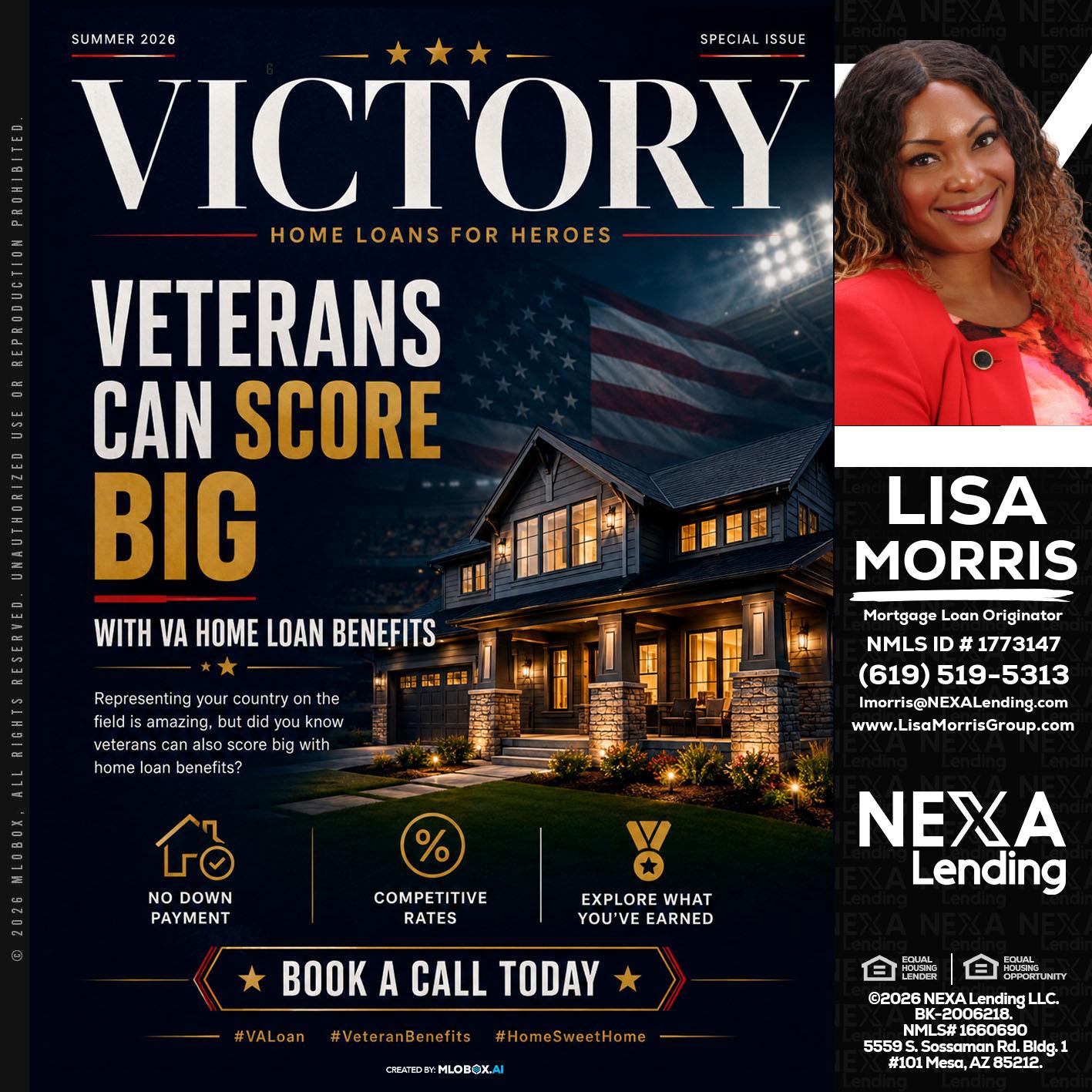 VICTORY - Lisa Morris -Mortgage Loan Officer