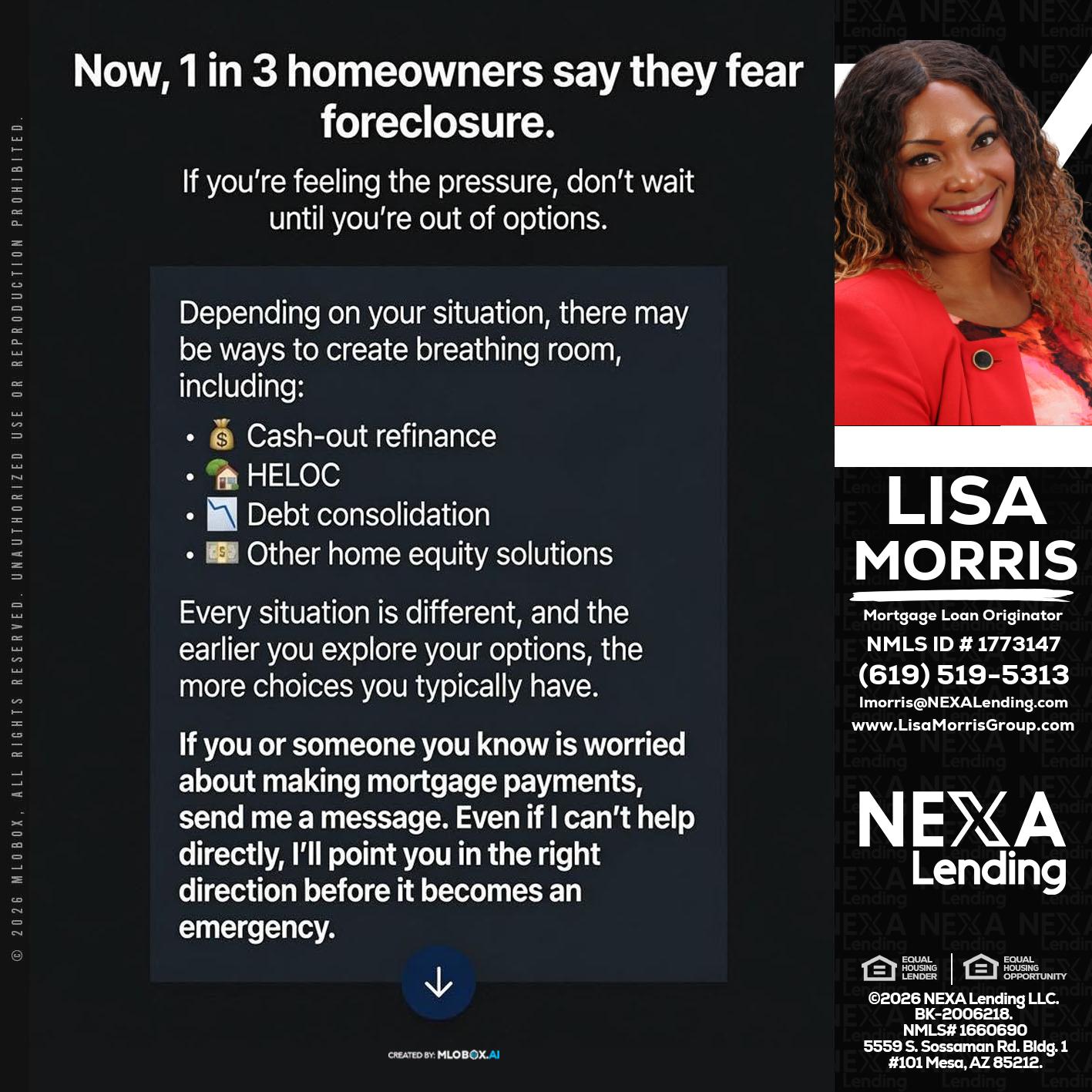 NOW - Lisa Morris -Mortgage Loan Officer