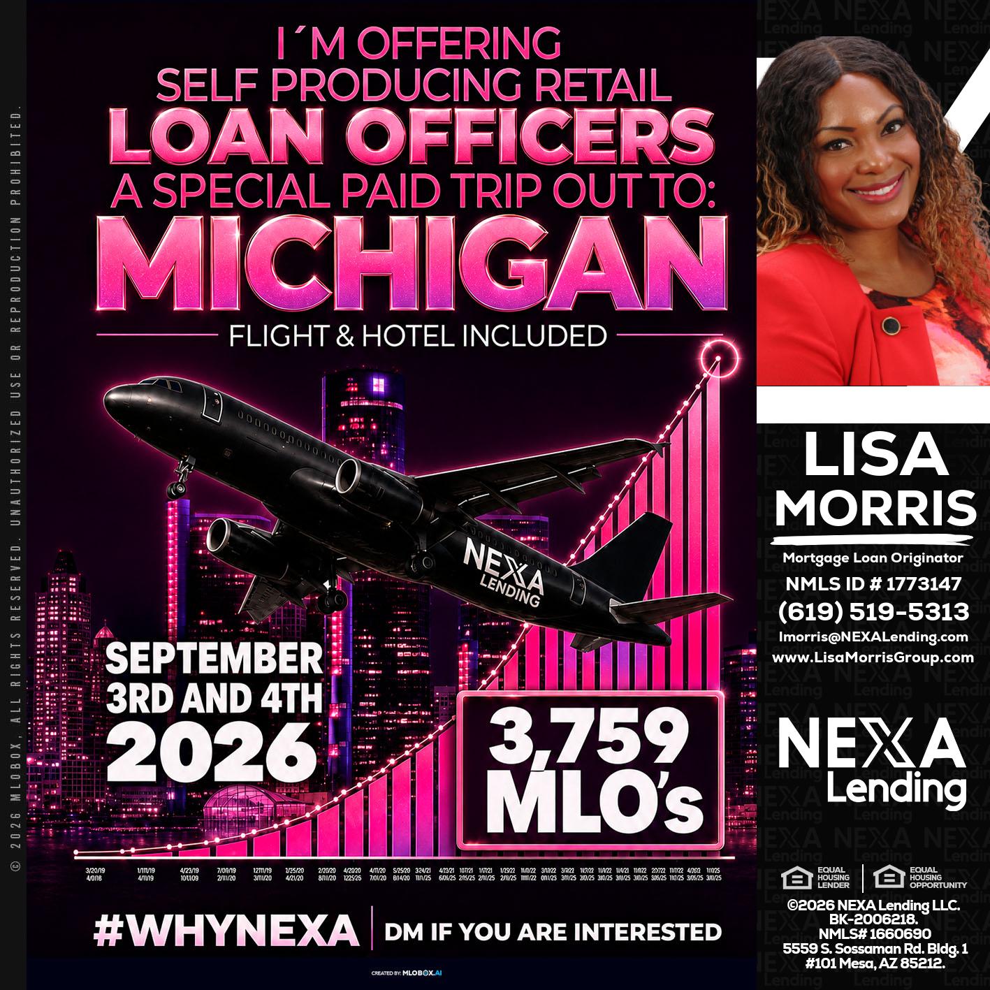 MICHIGAN TRIP - Lisa Morris -Mortgage Loan Officer