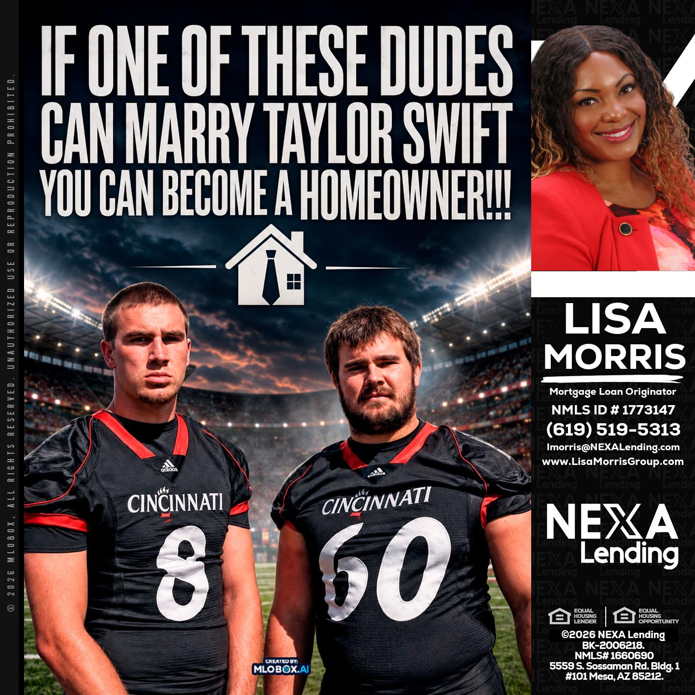 if one of these - Lisa Morris -Mortgage Loan Officer