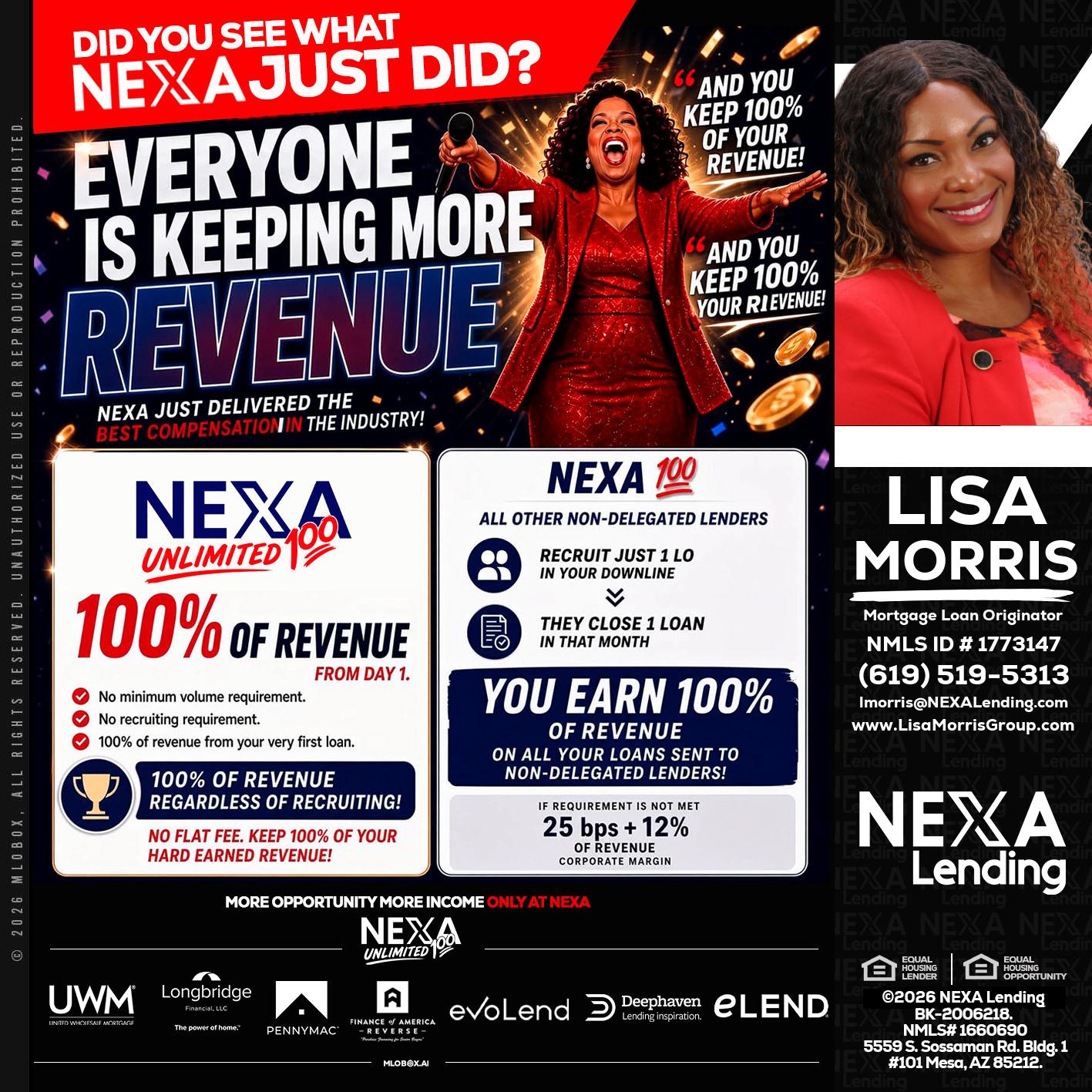 EVERYONE IS KEEPING - Lisa Morris -Mortgage Loan Officer
