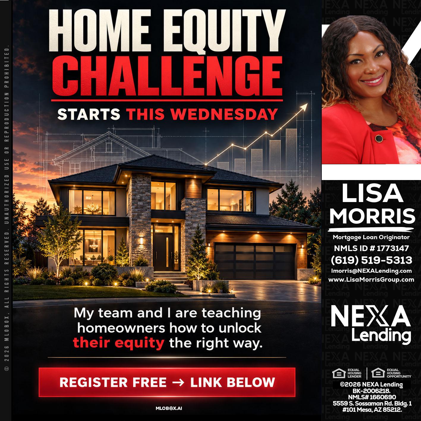 HOME EQUITY - Lisa Morris -Mortgage Loan Officer