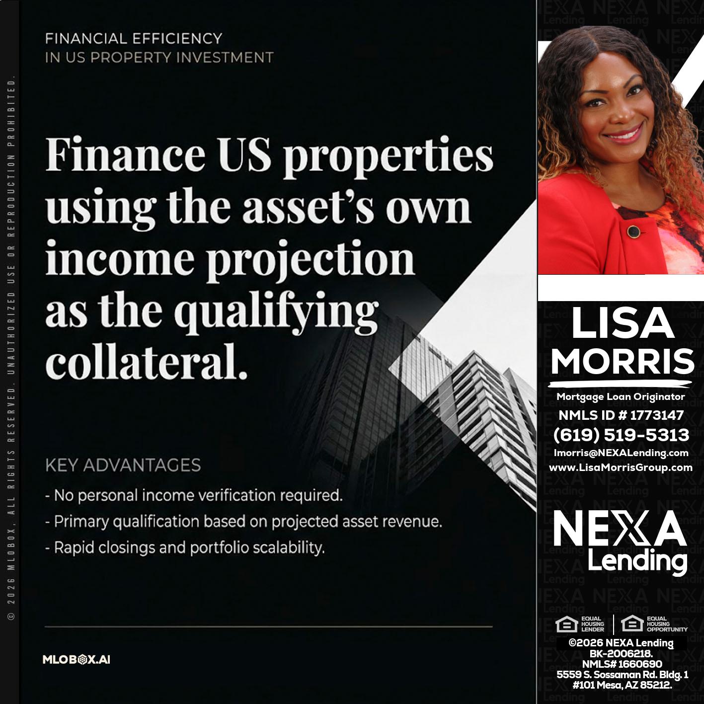 finance US - Lisa Morris -Mortgage Loan Officer