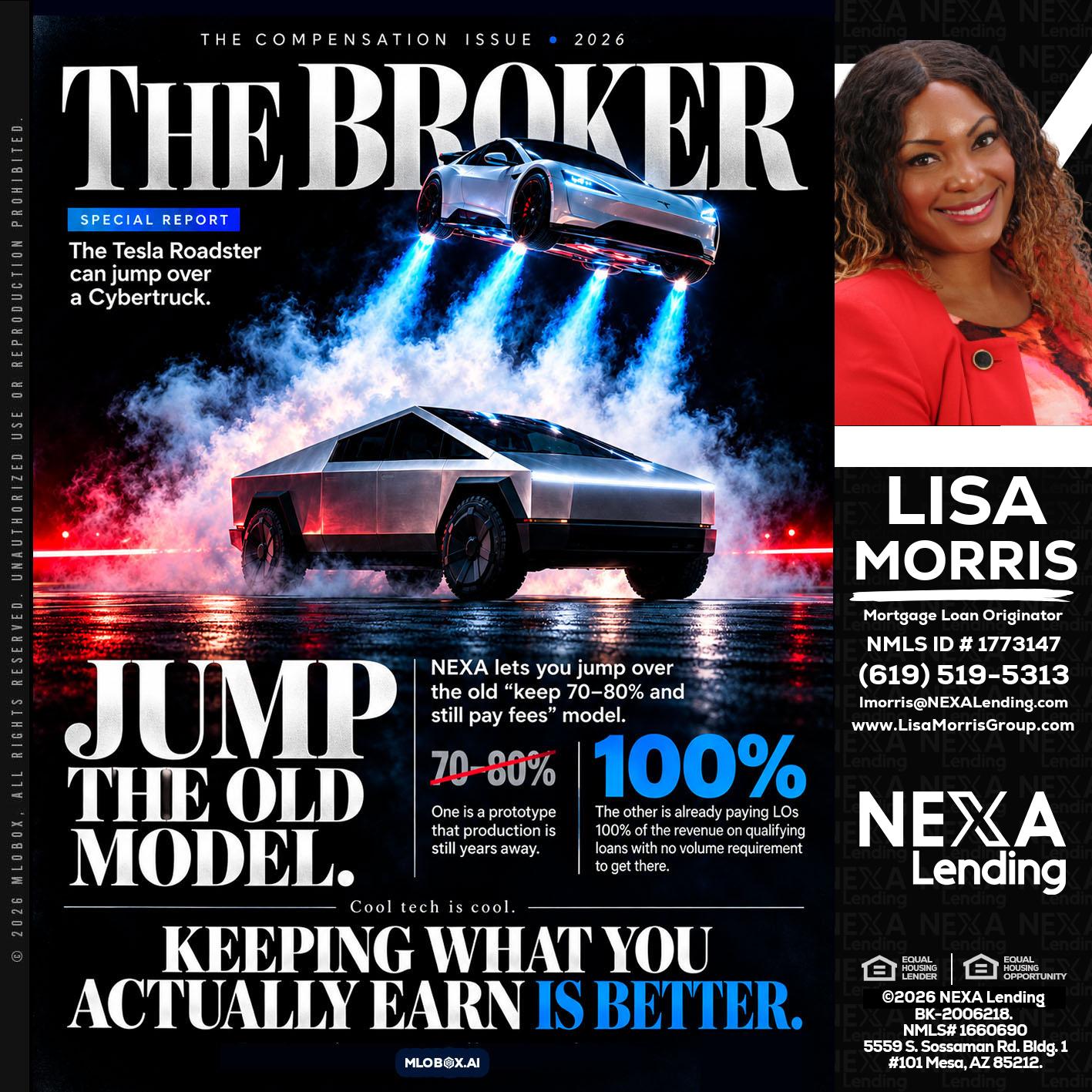 THE BROKER - Lisa Morris -Mortgage Loan Officer